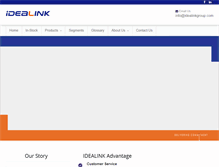 Tablet Screenshot of idealinkgroup.com